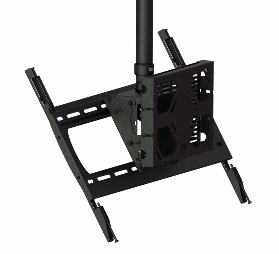 Ultra Tilt Single Ceiling Mount Premier Mounts
